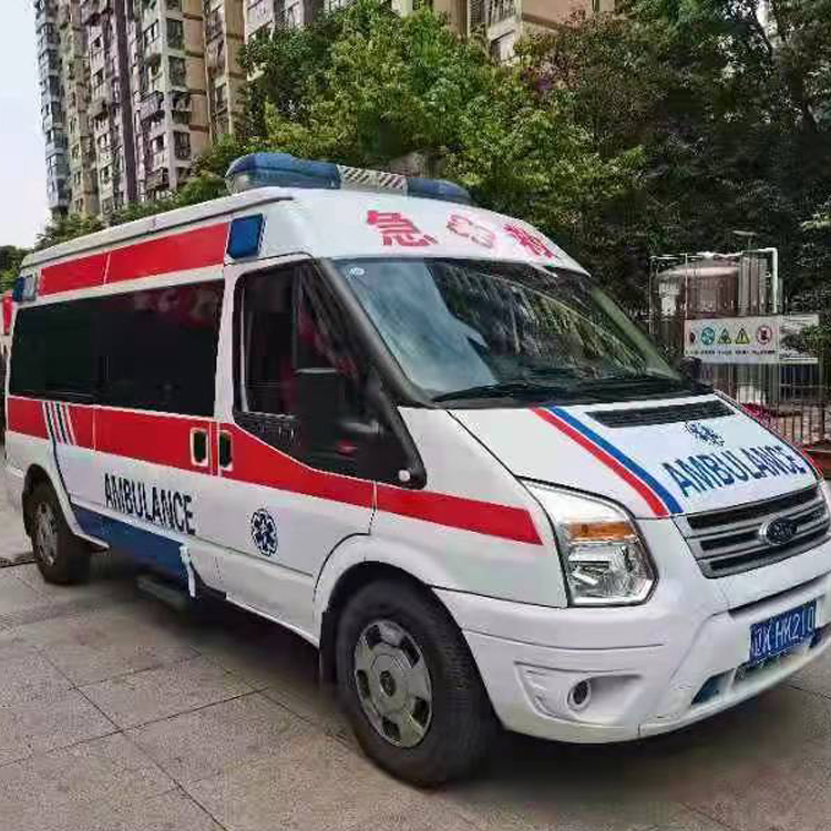 明溪长途救护车护送病人返乡